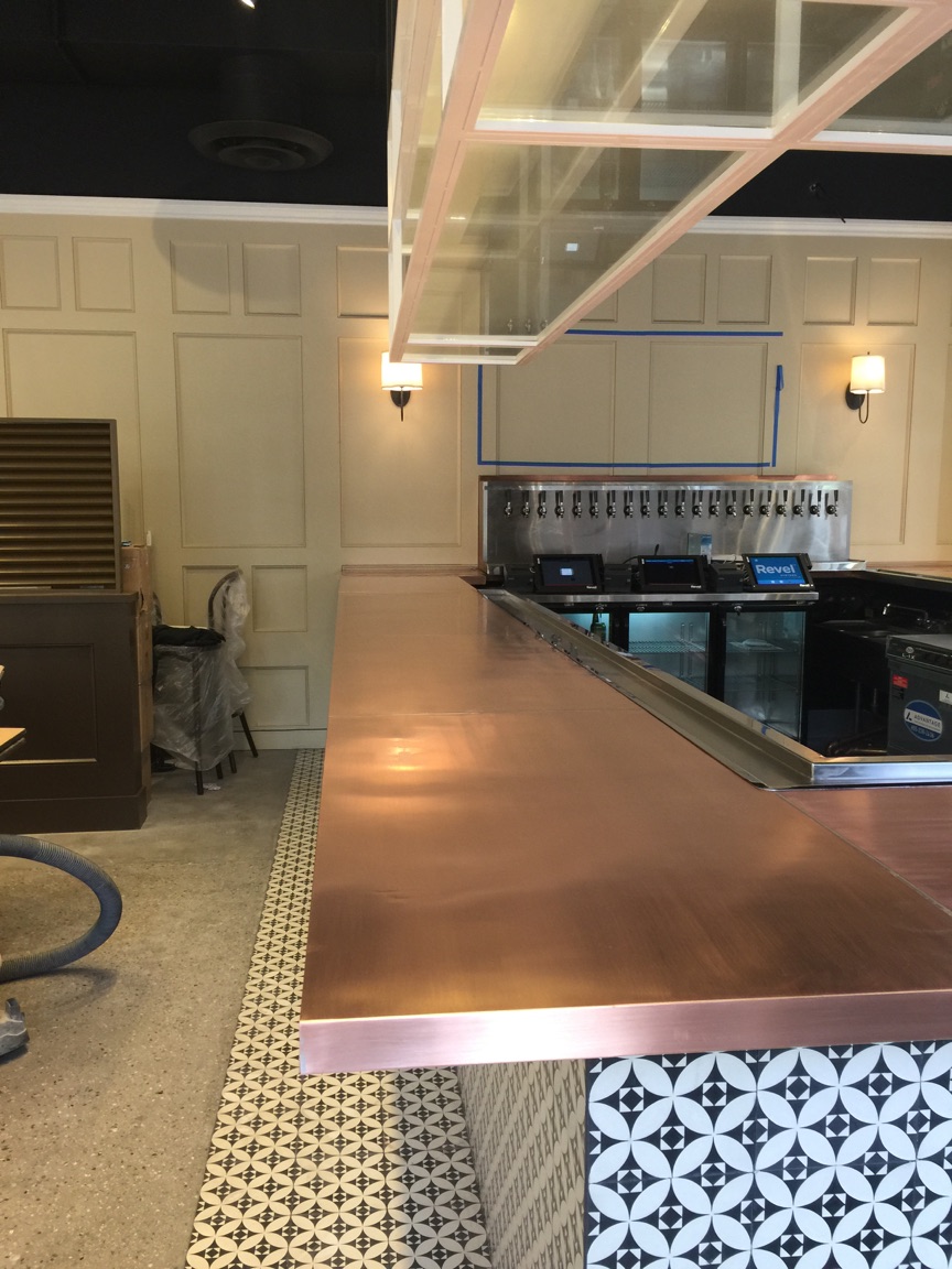 Roberts Iron Works - Copper Counter top